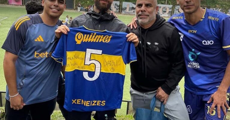 Chicho Serna en Colombia: Juanfer, Maluma, música y mucho Boca