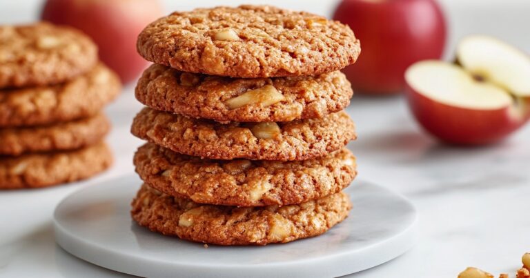 Cómo preparar galletas de puré de manzana, un postre ligero y saludable