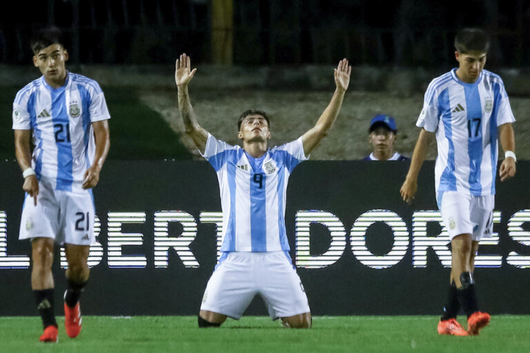 Argentina espera a Colombia tras la paliza a Brasil en el Sudamericano Sub-20