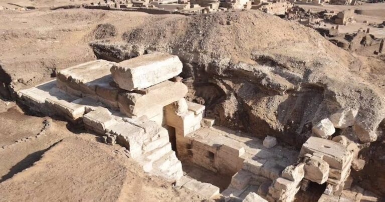 Se descubre un posible templo ptolemaico al norte de Luxor