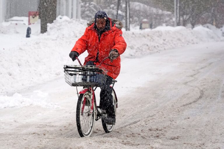 Cuánta nieve caerá en Nueva York y Pensilvania ante un nuevo frente frío en Estados Unidos