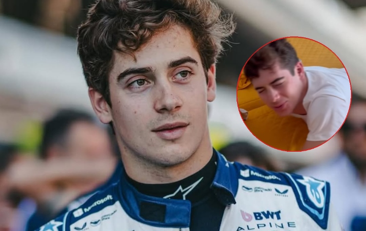 El insólito video íntimo que Franco Colapinto subió desde la cama, a días del GP de Bélgica