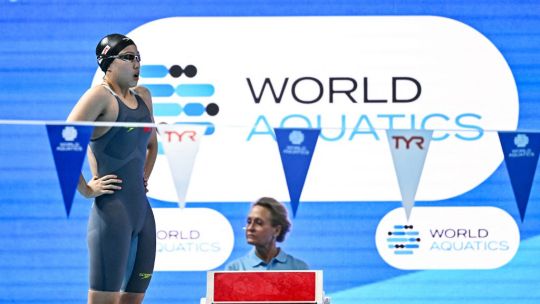 Yu Zidi, la superestrella de la natación china, de apenas 12 años, llega al Mundial de Singapur