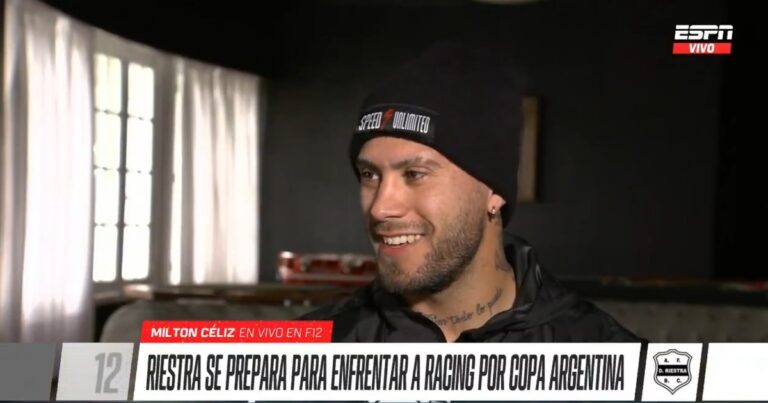 Milton Céliz declaró que «la Copa Argentina al club no le importa» y Deportivo Riestra salió a desmentir a su capitán con un comunicado