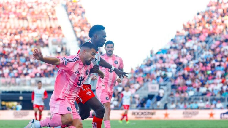 Sin Messi afuera por lesión, Inter Miami venció al Necaxa en los penales por la Leagues Cup