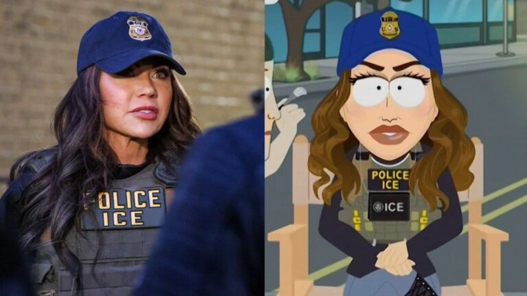 Kristi Noem, Secretaria de Seguridad de EEUU, apuntó contra «South Park» tras haber sido parodiada en la serie