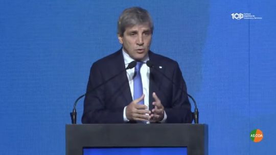 Luis Caputo sobre las derrotas en el Congreso: «No nos vamos a mover un ápice del programa económico»