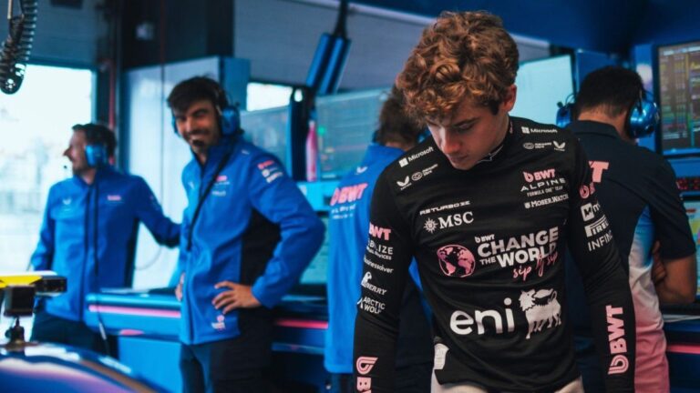 Franco Colapinto enojado tras la carrera: qué dijo del equipo de Alpine?