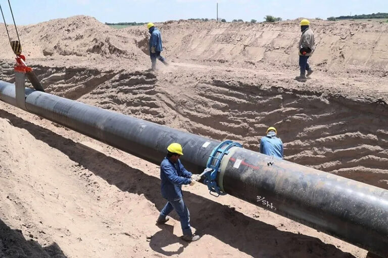 Las obras del Gasoducto Norte vienen con demora