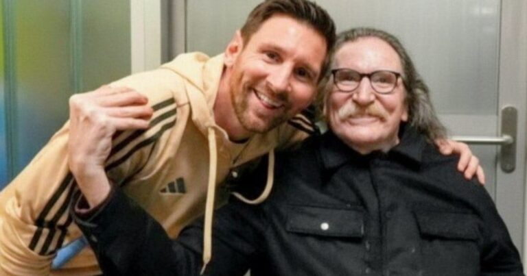 Detrás de las paredes: cómo se gestó la cumbre entre Lionel Messi y Charly García en la cancha de River