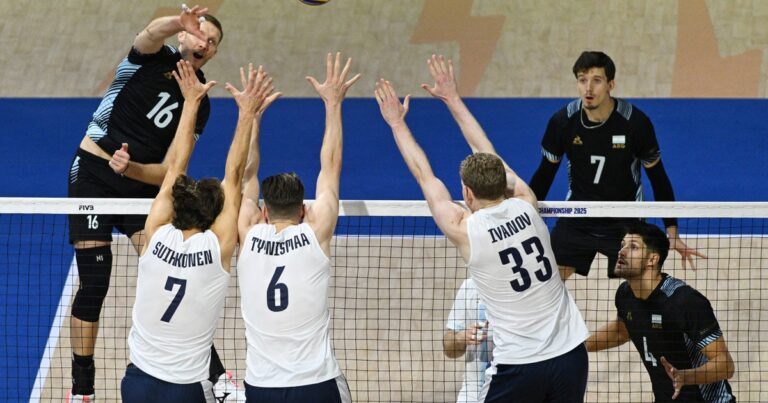 Argentina sufrió pero ganó: gran remontada ante Finlandia en el debut del Mundial de Vóleibol de Filipinas