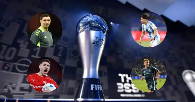 Sin Messi, los argentinos que están nominados en los Premios The Best 2025